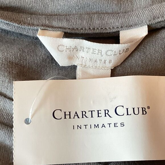 NWT. Charter Club/Macy’s Grey 2 Pc Pajama Set. Multiple Sizes - Picture 13 of 16